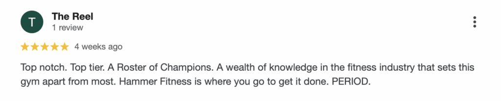 Hammer Fitness Reviews